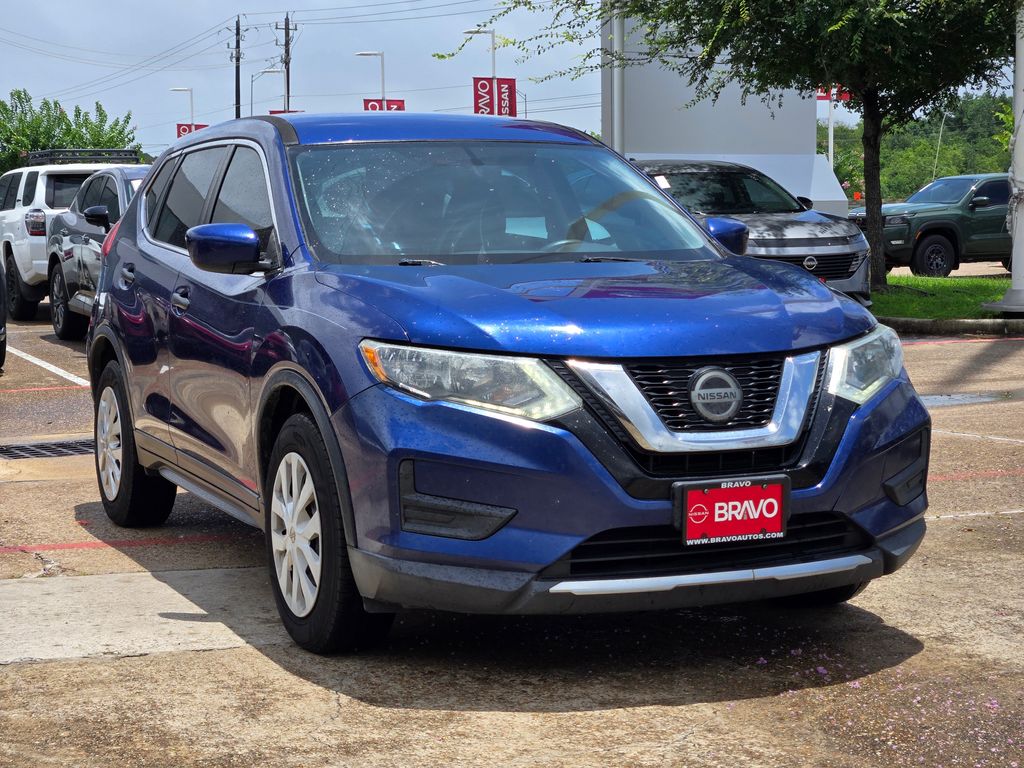 2018 Nissan Rogue S Blue at DeMontrond Automotive Group