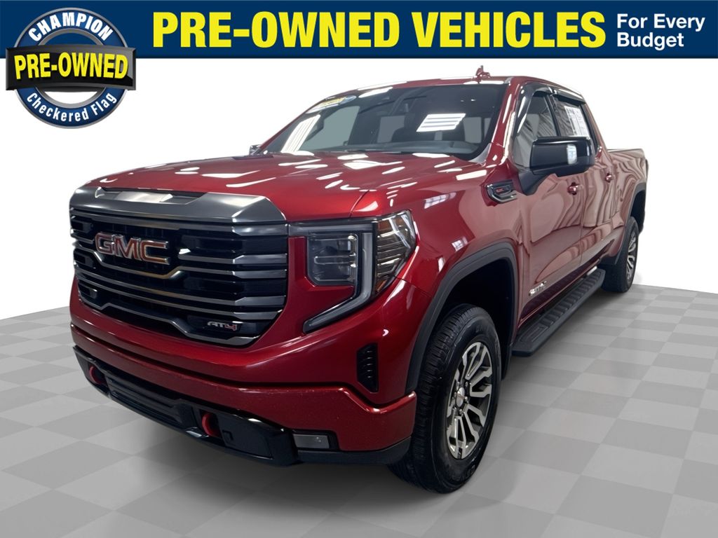 Cayenne Red Tintcoat 2022 GMC Sierra 1500 Pickup Truck Four-Wheel Drive Automatic