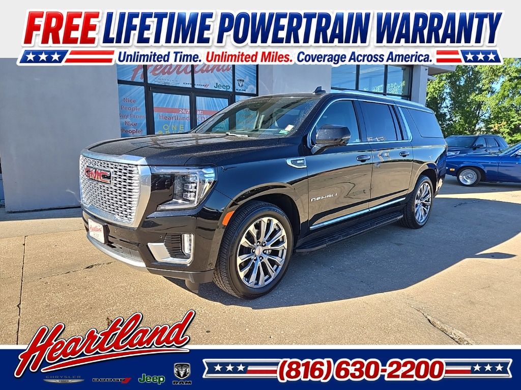 Onyx Black 2024 GMC Yukon XL SUV / Crossover Four-Wheel Drive 