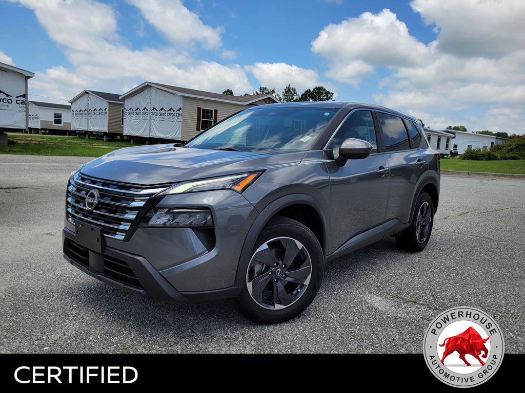 Gray (Gun Metallic) 2024 Nissan Rogue SUV / Crossover Front-Wheel Drive Continuously Variable Transmission