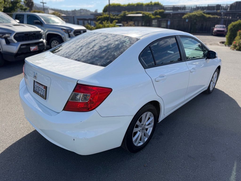 Used 2012 Honda Civic EX with VIN 19XFB2F88CE382478 for sale in San Rafael, CA