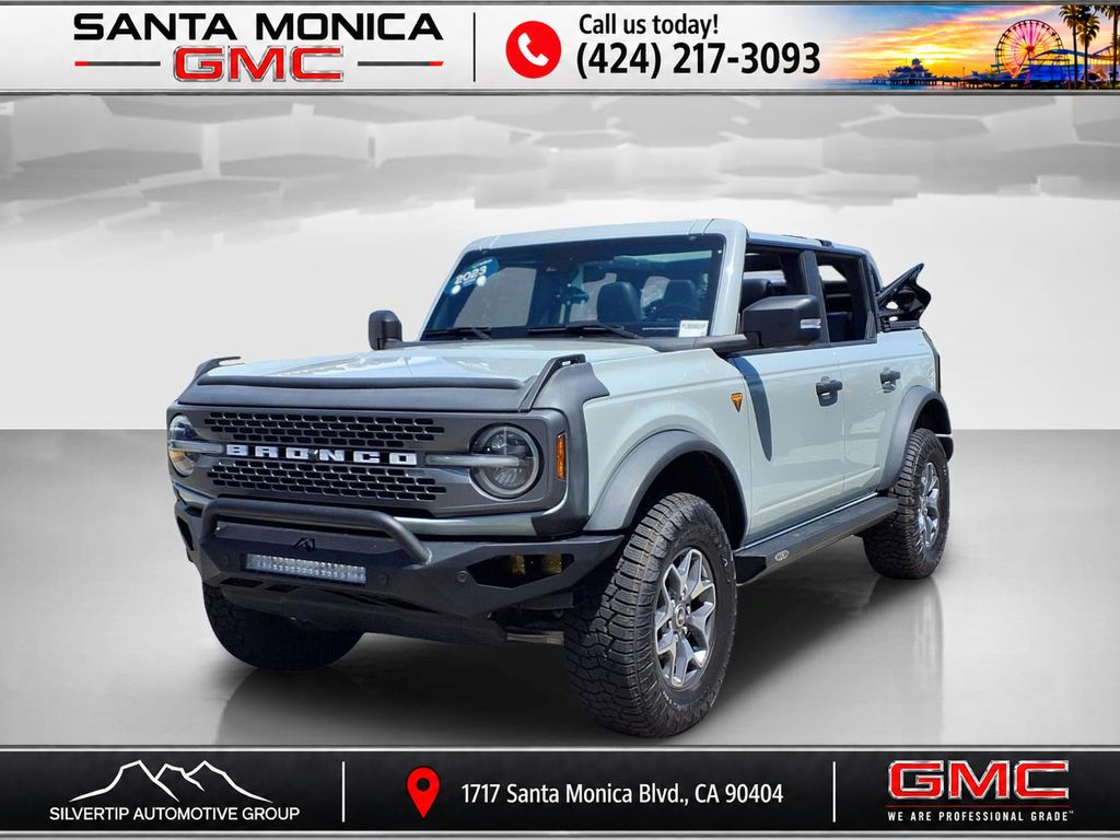 Cactus Gray 2023 Ford Bronco SUV / Crossover Four-Wheel Drive Automatic