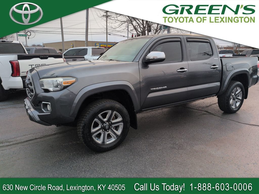 2017 Toyota Tacoma Limited V6 Double Cab 4WD