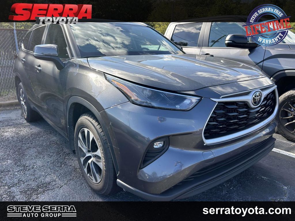 Magnetic Gray Metallic 2025 Toyota Highlander SUV / Crossover All-Wheel Drive 8-Speed Automatic