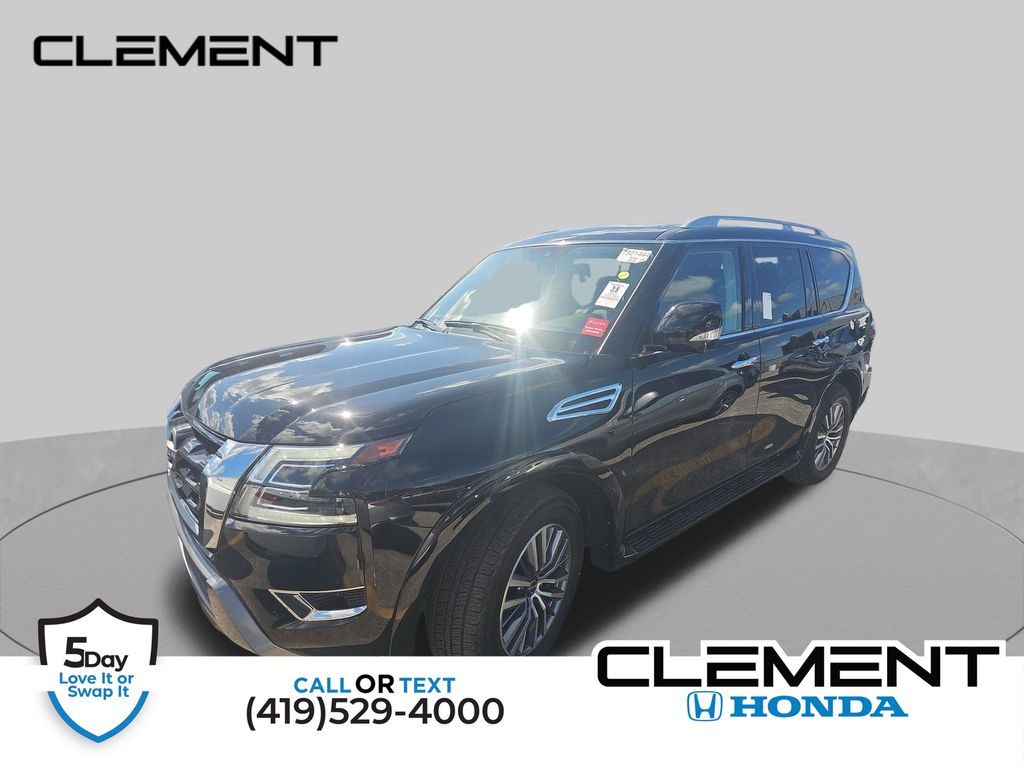 Super Black 2024 Nissan Armada SUV / Crossover Four-Wheel Drive 7-Speed Automatic