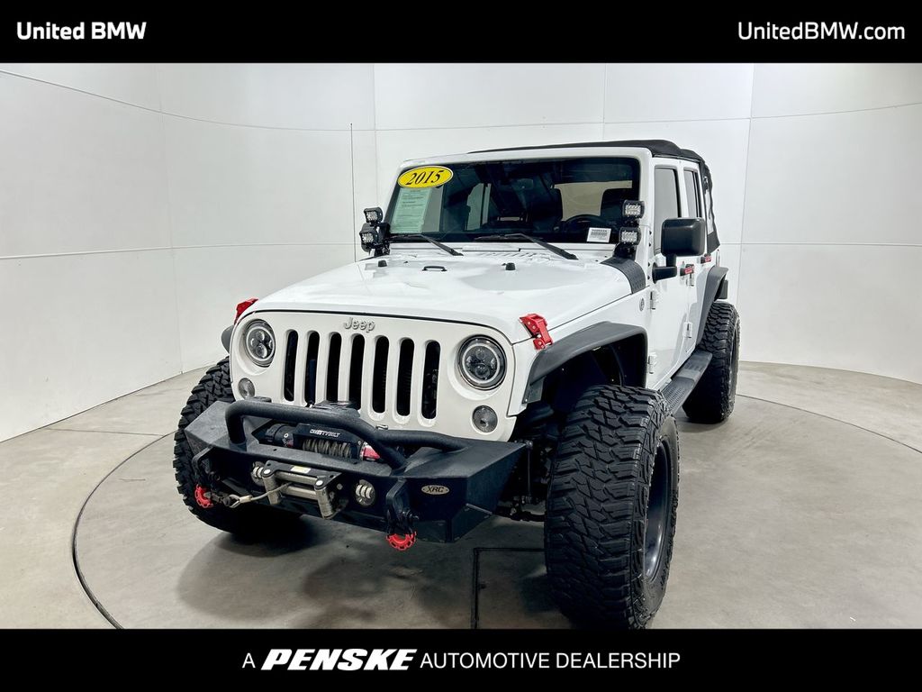 2015 Jeep Wrangler Unlimited Sahara Hero Image