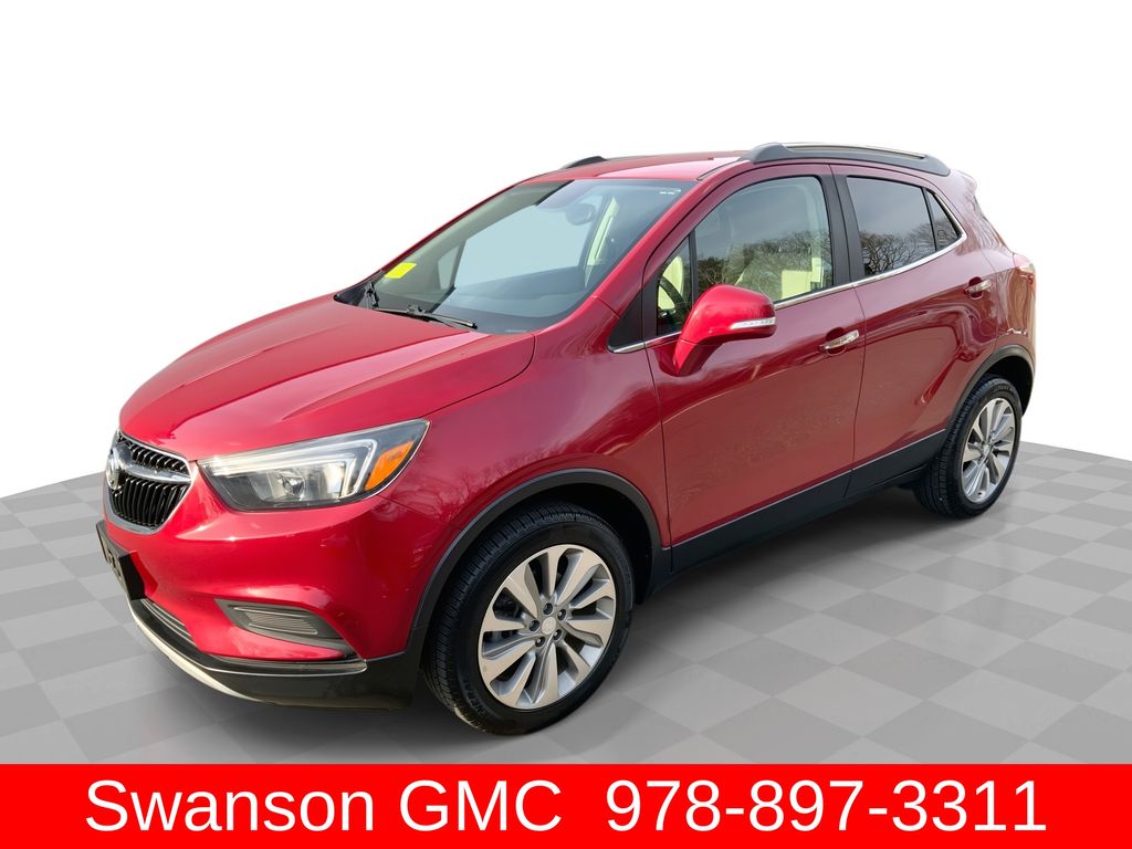 Winterberry Red Metallic 2019 Buick Encore Preferred AWD SUV / Crossover All-Wheel Drive 6-Speed Automatic Overdrive