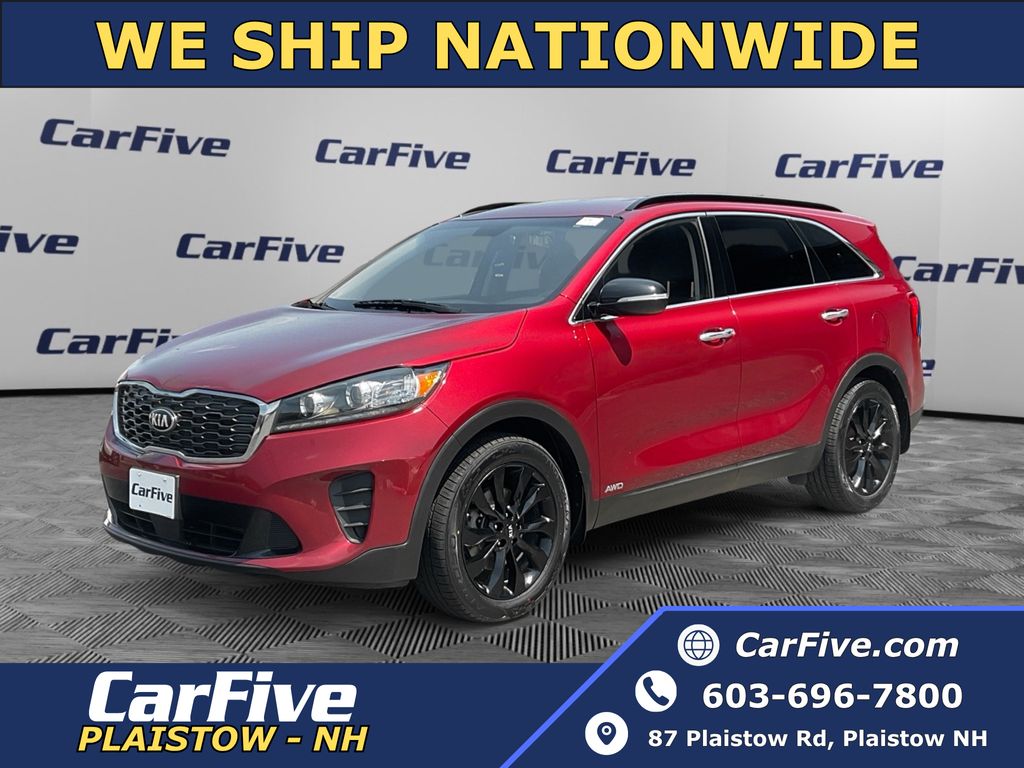Passion Red 2020 Kia Sorento SUV / Crossover All-Wheel Drive 8-Speed Automatic