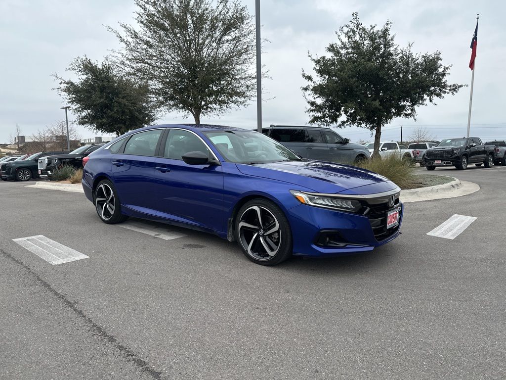 Used Car 2021 Honda Accord  Sport Special Edition For Sale Under $25,000 In Austin, Texas