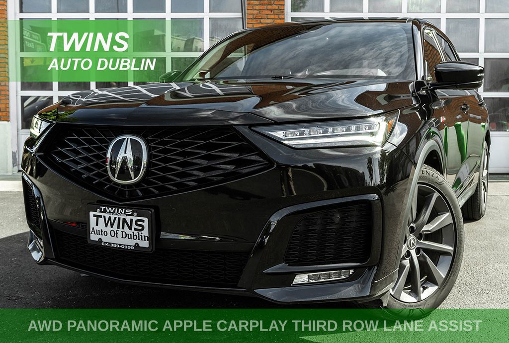 Black 2025 Acura MDX SUV / Crossover All-Wheel Drive Automatic