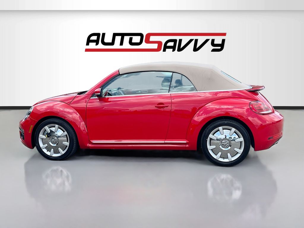 2019 Volkswagen Beetle Convertible 2.0T SE Red at AutoSavvy Houston Southwest
