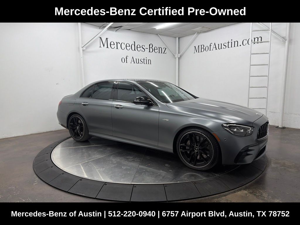Gray 2023 Mercedes-Benz E-Class Convertible All-Wheel Drive 9-Speed Automatic