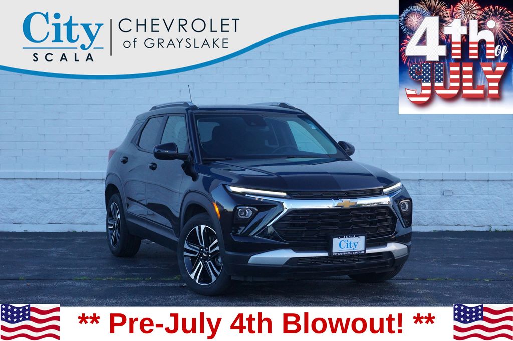 Mosaic Black Metallic 2025 Chevrolet Trailblazer SUV / Crossover Front-Wheel Drive Continuously Variable Transmission