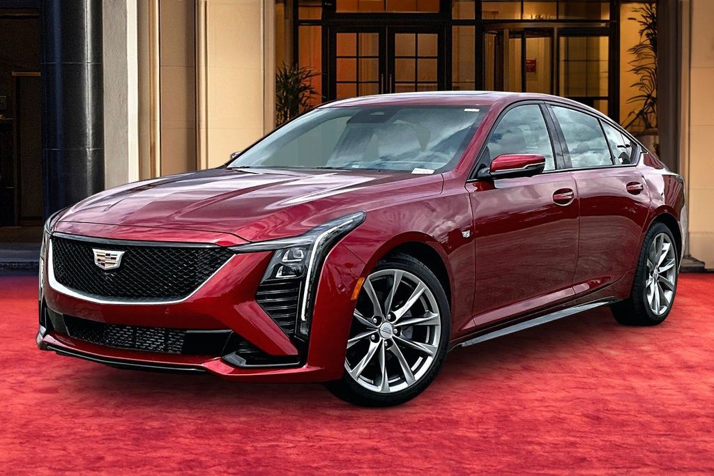 Radiant Red Tintcoat 2026 Cadillac CT5 Sport RWD Sedan Rear-Wheel Drive Automatic