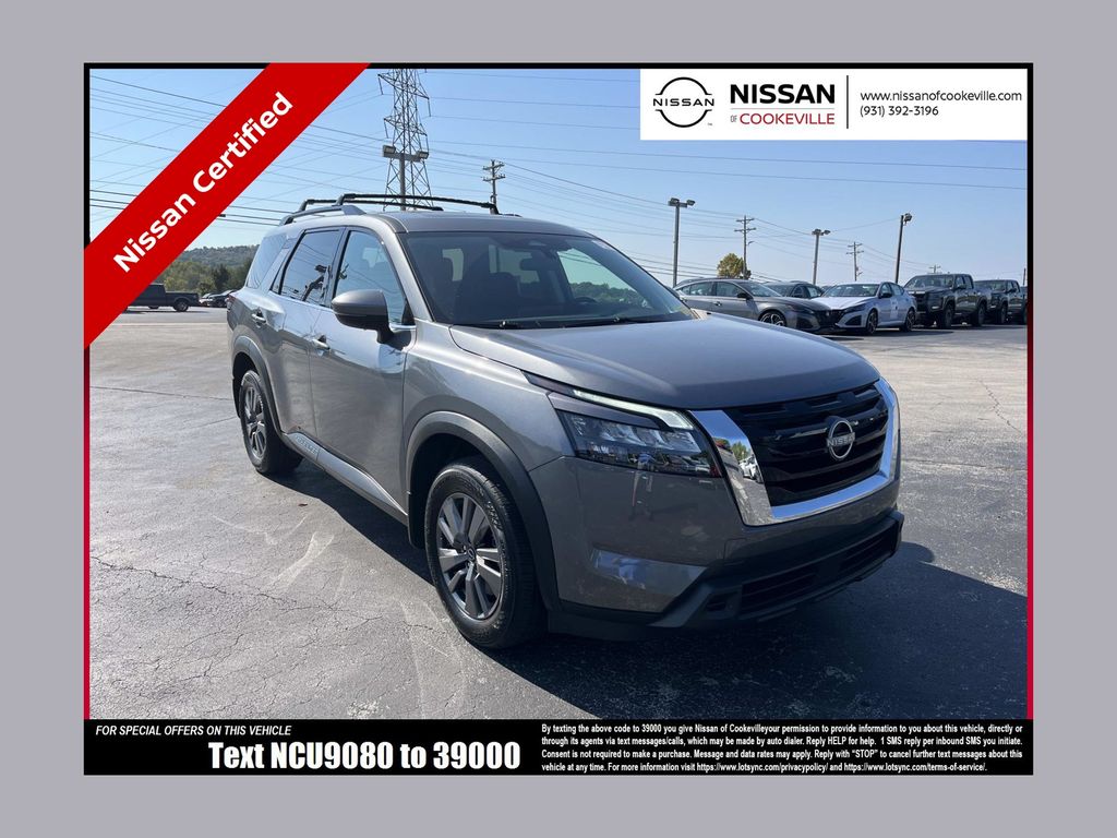 Gray (Gun Metallic) 2025 Nissan Pathfinder SUV / Crossover Front-Wheel Drive 9-Speed Automatic