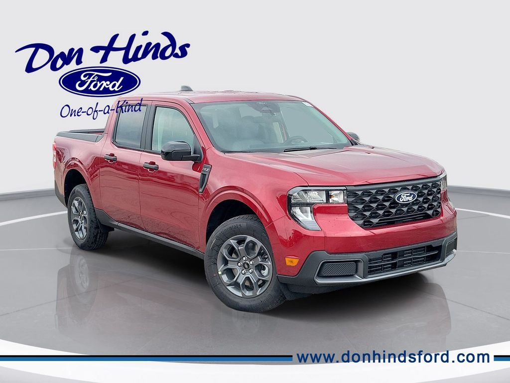 Ruby Red Metallic Tinted Clearcoat 2026 Ford Maverick Pickup Truck All-Wheel Drive 8-Speed Automatic