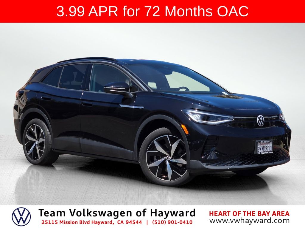 Deep Black Pearl 2023 Volkswagen ID.4 Pro S AWD SUV / Crossover All-Wheel Drive Automatic