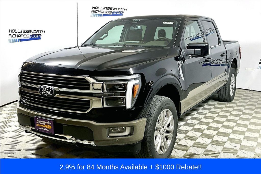 Black Metallic 2026 Ford F-150 Pickup Truck Four-Wheel Drive Automatic