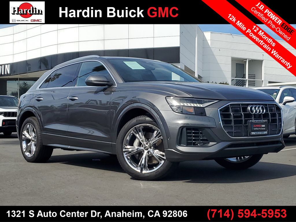 Gray Metallic 2023 Audi Q8 quattro Premium Plus 55 TFSI SUV / Crossover All-Wheel Drive 8-Speed Automatic