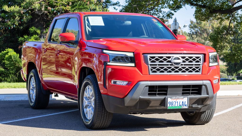 Used 2022 Nissan Frontier SV 4D Crew Cab