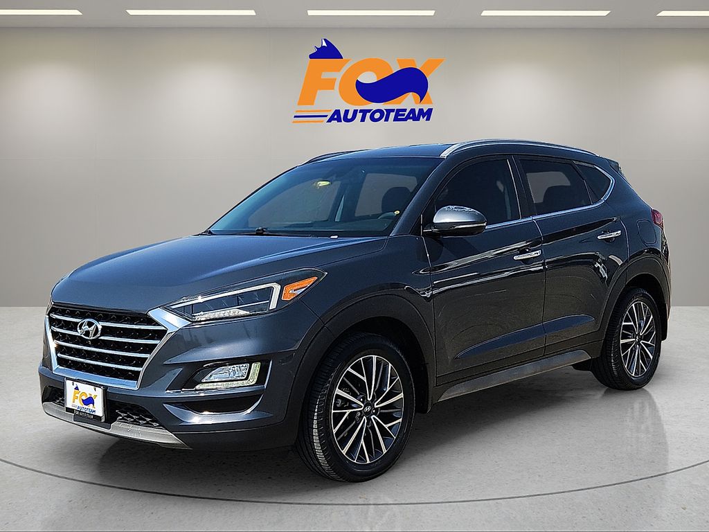 Dusk Blue 2021 Hyundai Tucson SUV / Crossover Front-Wheel Drive 6-Speed Automatic