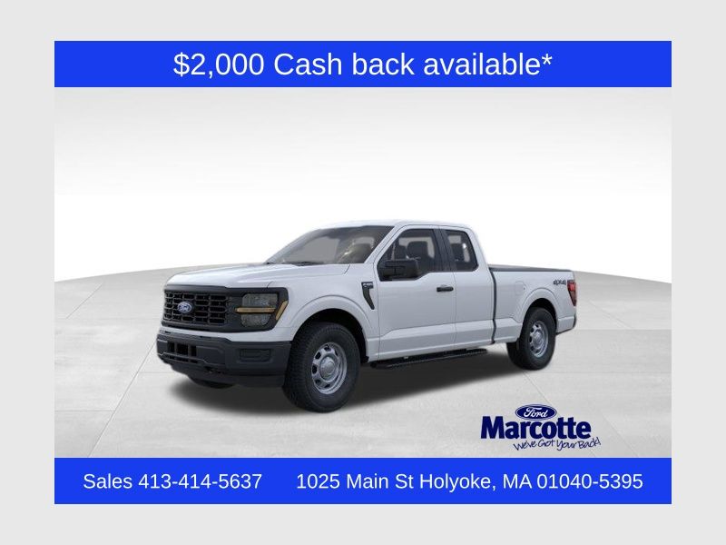 Oxford White 2026 Ford F-150 Pickup Truck Four-Wheel Drive Automatic