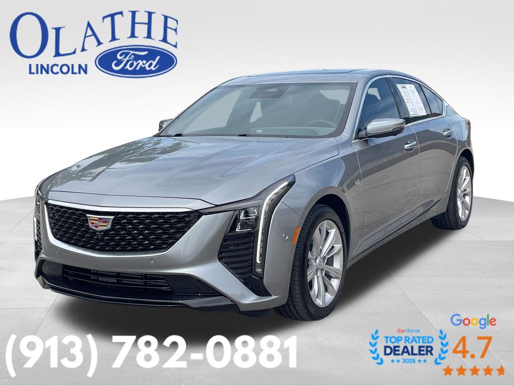 Argent Silver Metallic 2026 Cadillac CT5 Sedan All-Wheel Drive Automatic