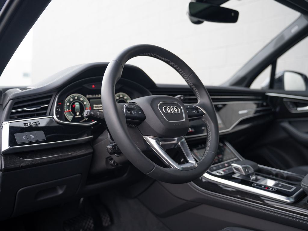 Certified Used 2025 Blue Audi 45 Premium Plus image 4