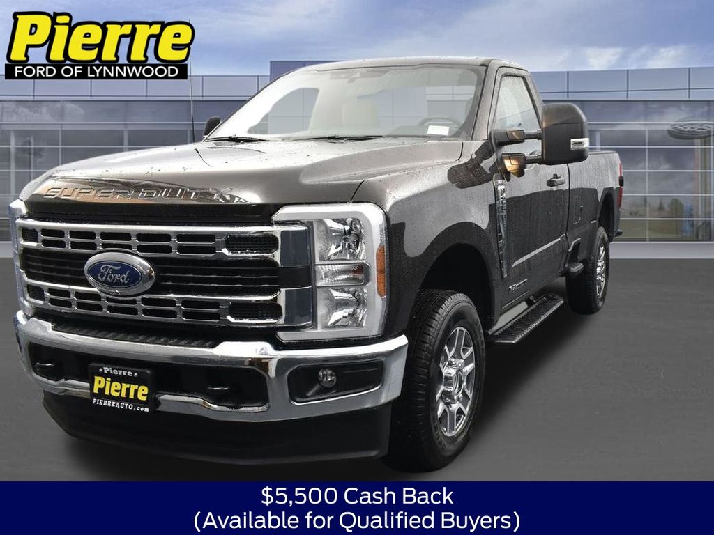 Bronze Metallic 2025 Ford F-250 Super Duty XLT Regular Cab LB 4WD Pickup Truck Four-Wheel Drive Automatic