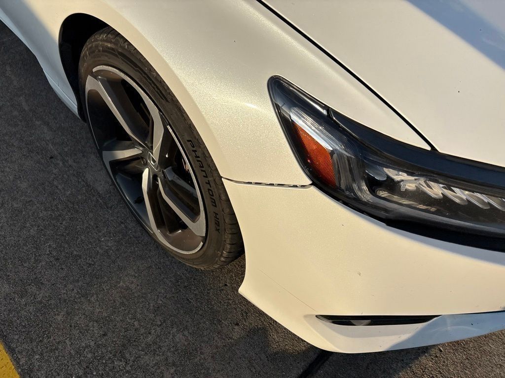 2021 Honda Accord Sport White at Legacy Ford