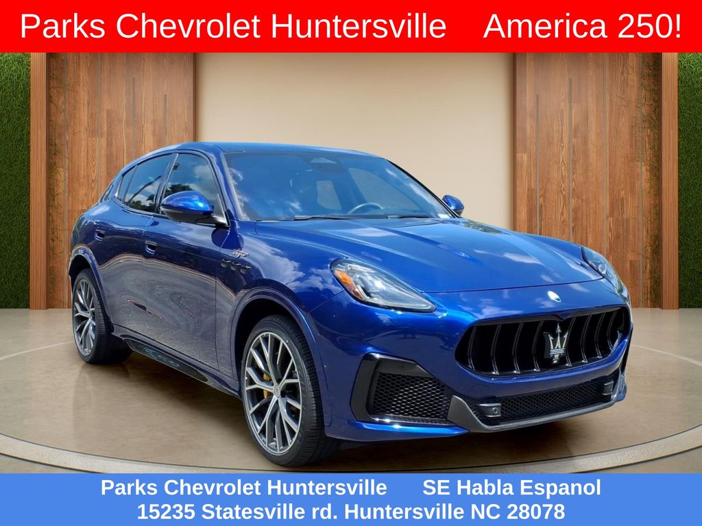 Blue 2024 Maserati Grecale SUV / Crossover All-Wheel Drive 8-Speed Automatic