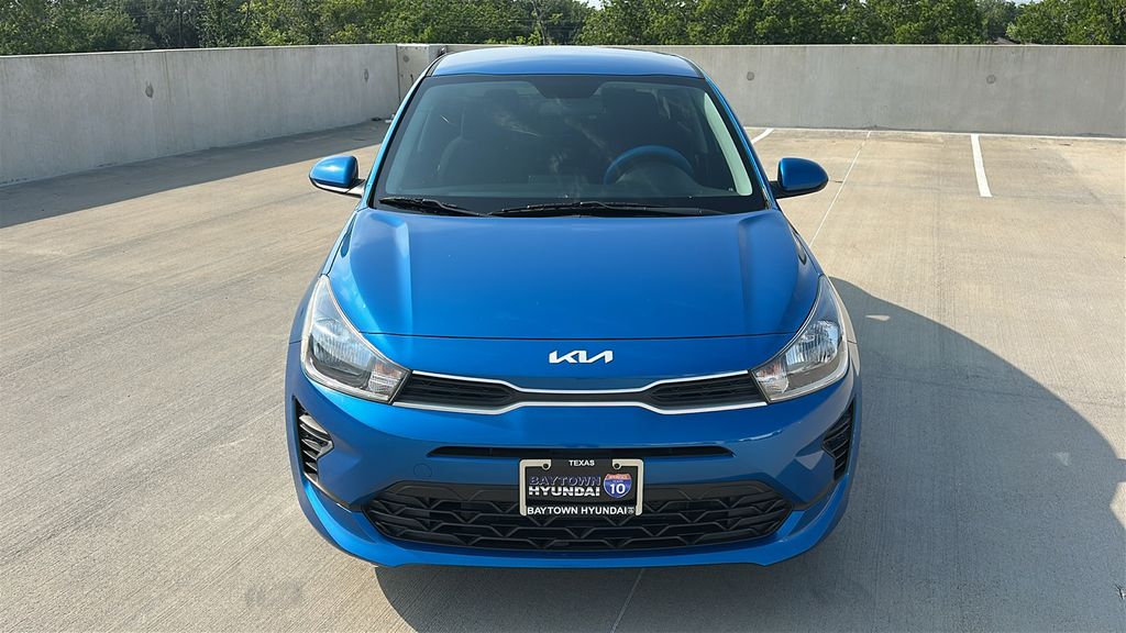 2022 Kia Rio S Blue at Bayway Chrysler Dodge Jeep Ram