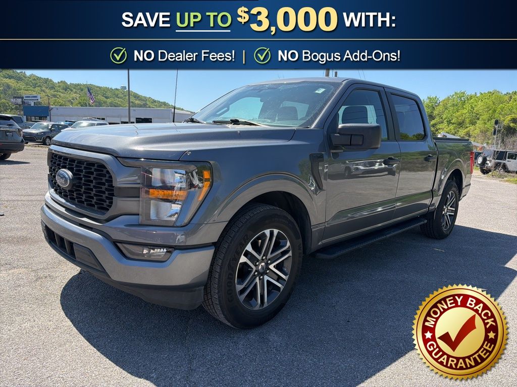 Carbonized Gray Metallic 2023 Ford F-150 XL SuperCrew RWD Pickup Truck 4X2 Automatic