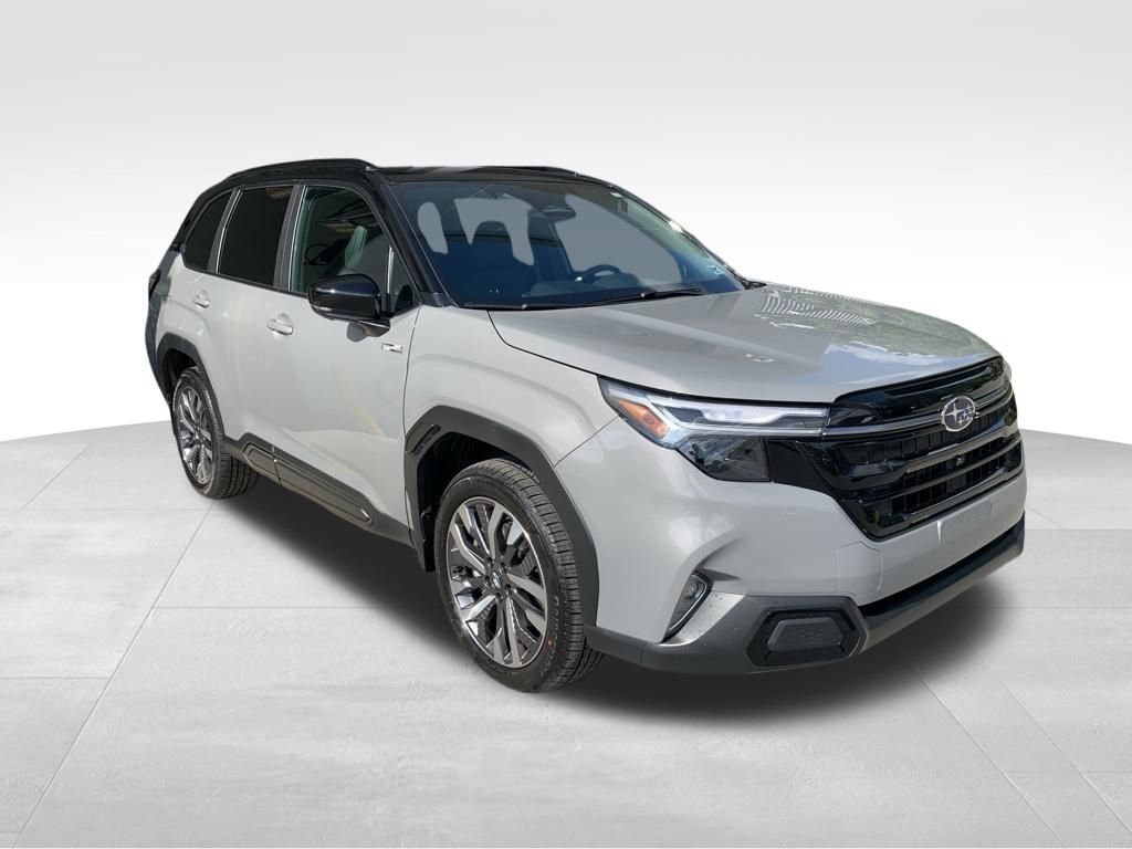 River Rock/Crystal Black 2026 Subaru Forester Hybrid SUV / Crossover All-Wheel Drive Continuously Variable Transmission