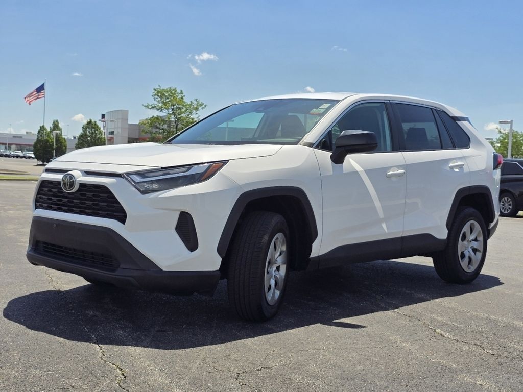 Used 2024 White Toyota LE image 10