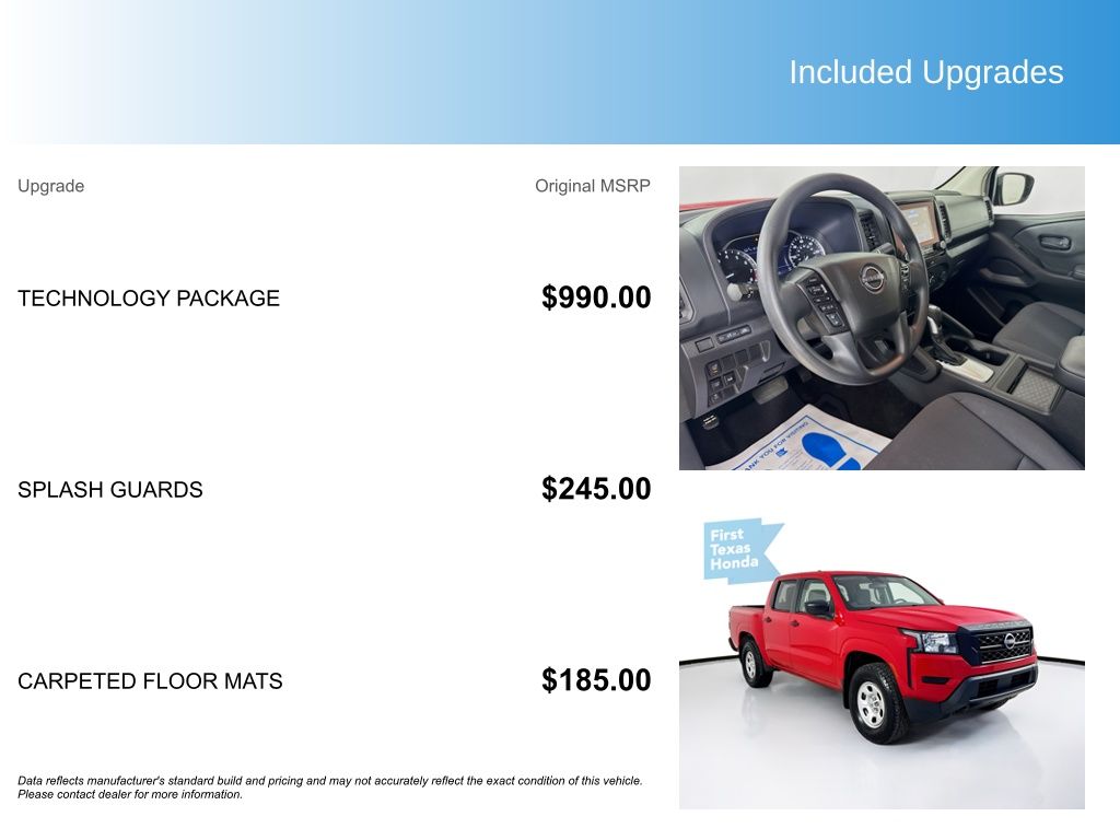 Used Car 2023 Nissan Frontier  S For Sale Under $30,000 In Austin, Texas