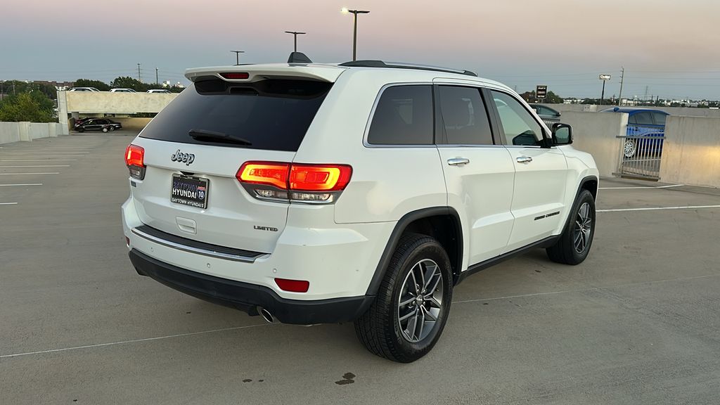2018 Jeep Grand Cherokee Limited White at Shottenkirk Kia Fort Bend