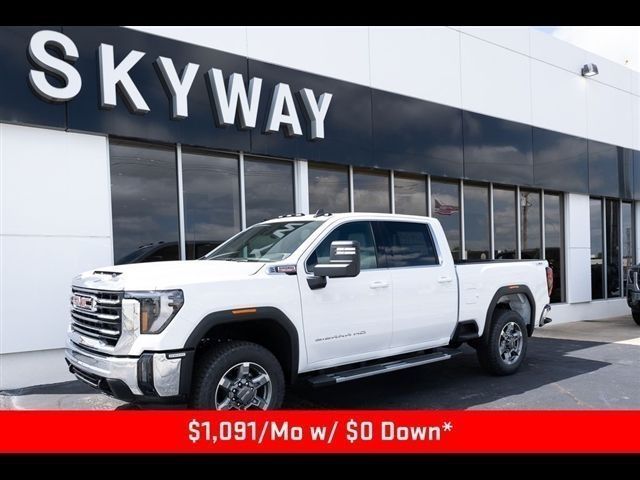 Summit White 2026 GMC Sierra 2500HD Pickup Truck Four-Wheel Drive Automatic