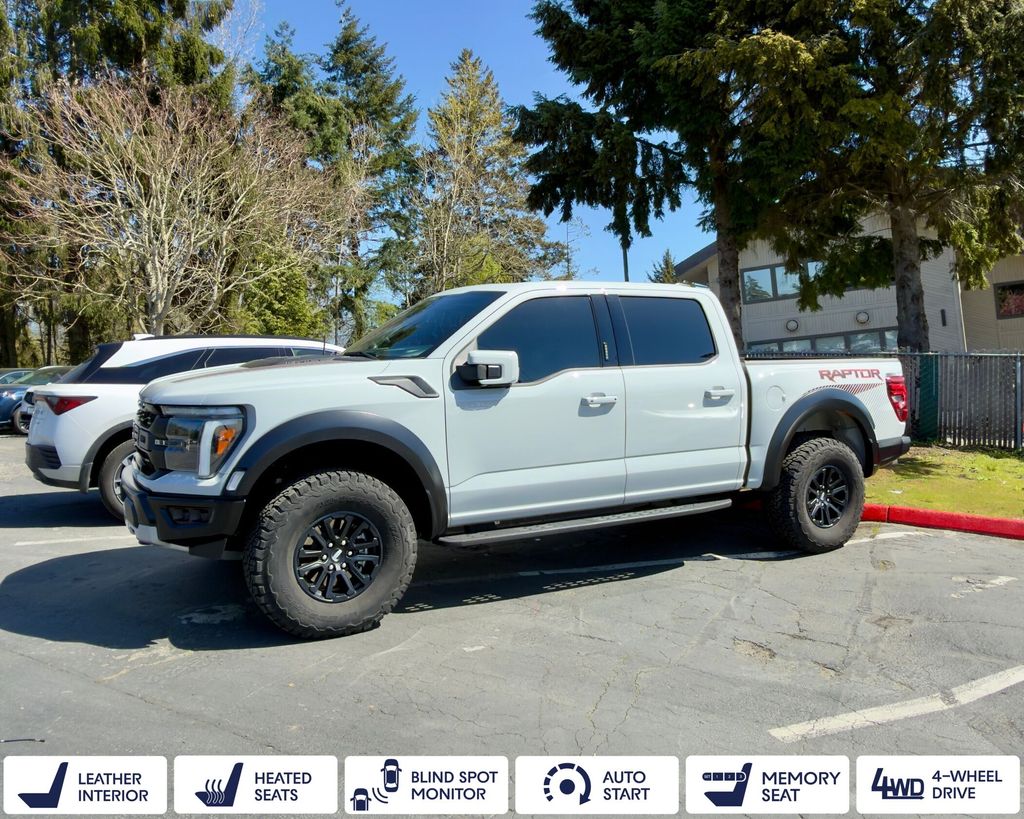 Avalanche 2024 Ford F-150 Raptor SuperCrew 4WD Pickup Truck Four-Wheel Drive Automatic