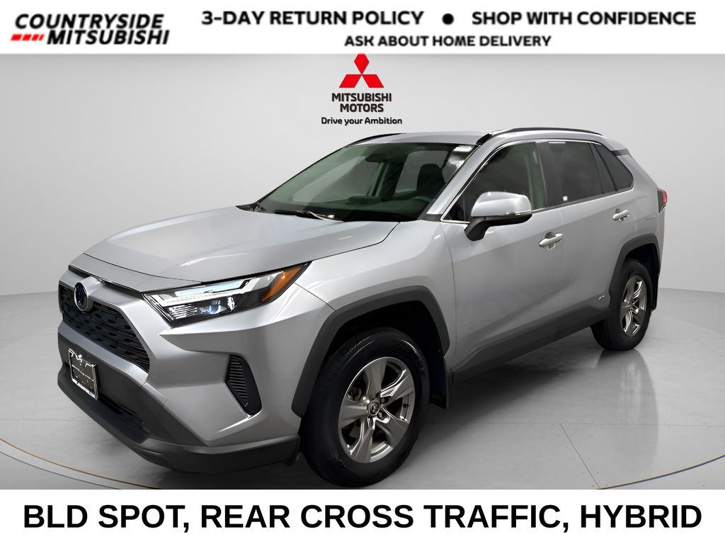 Silver 2024 Toyota RAV4 Hybrid SUV / Crossover All-Wheel Drive Continuously Variable Transmission