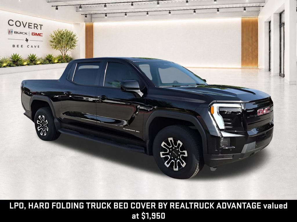 Onyx Black 2026 GMC Sierra EV Pickup Truck All-Wheel Drive 1-Speed Automatic
