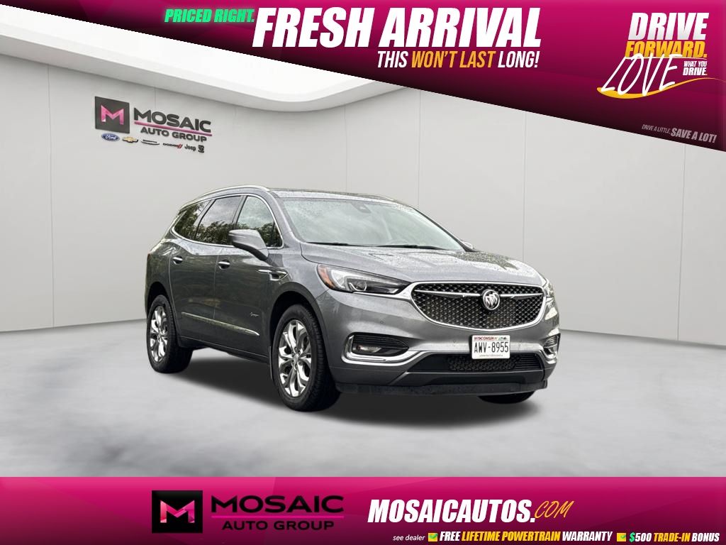 Satin Steel Gray Metallic 2020 Buick Enclave SUV / Crossover Four-Wheel Drive 9-Speed Automatic