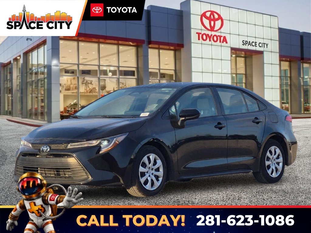 Midnight Black Metallic 2026 Toyota Corolla Sedan Front-Wheel Drive Continuously Variable Transmission