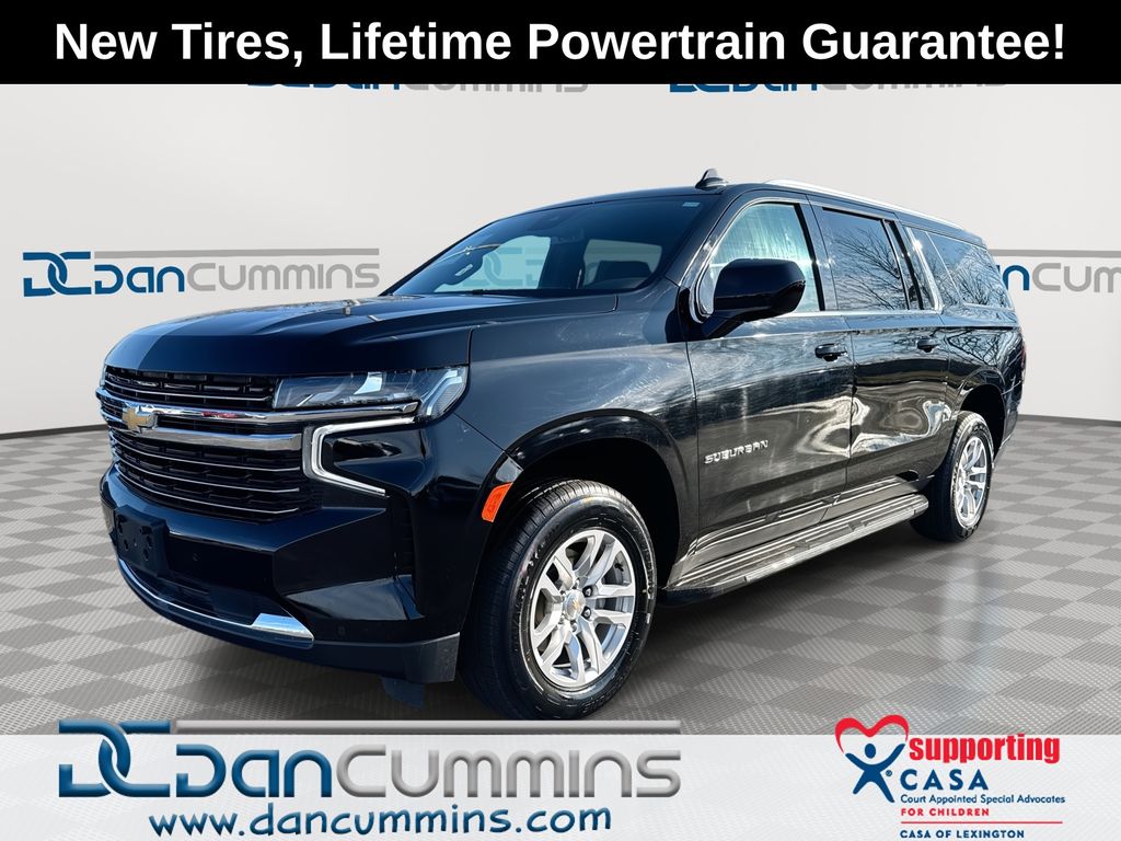Black 2024 Chevrolet Suburban LT 4WD SUV / Crossover Four-Wheel Drive