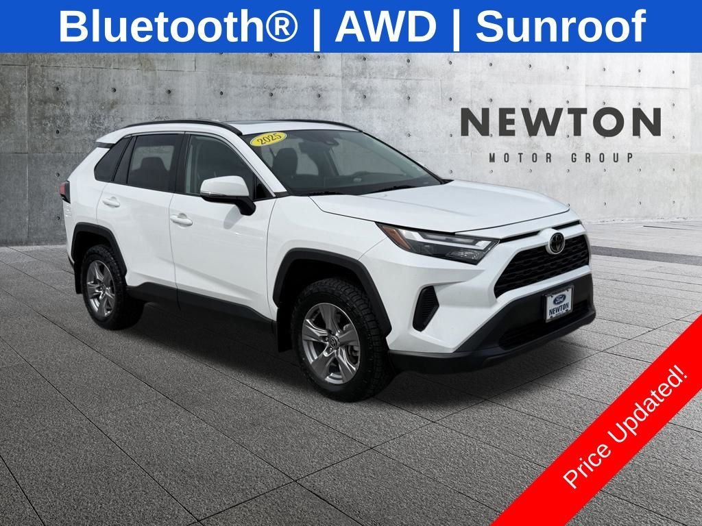 Ice Cap 2025 Toyota RAV4 SUV / Crossover All-Wheel Drive 8-Speed Automatic