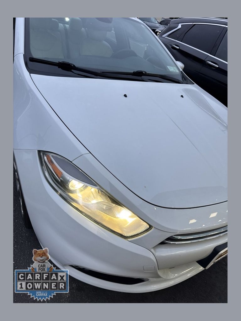Bright White Clearcoat 2014 Dodge Dart Sedan Front-Wheel Drive 6-Speed Automatic