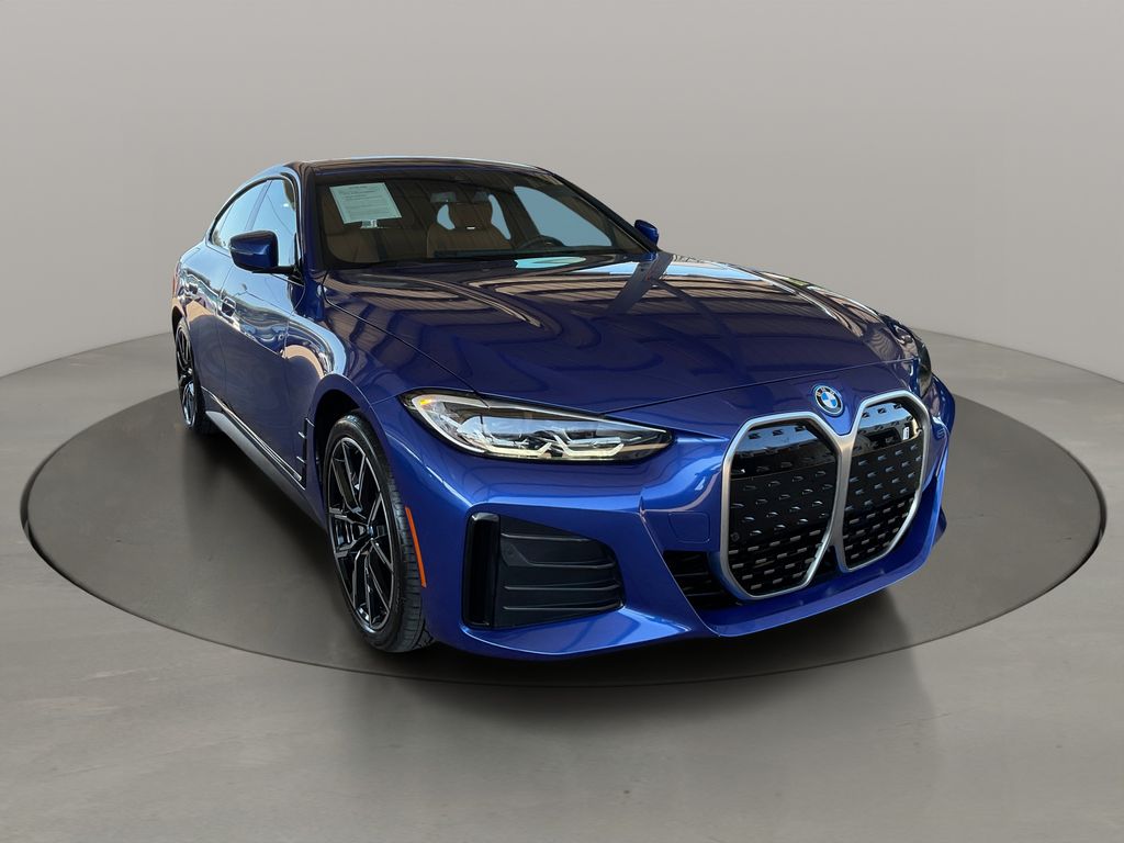 Portimao Blue Metallic 2023 BMW i4 Sedan Rear-Wheel Drive Automatic