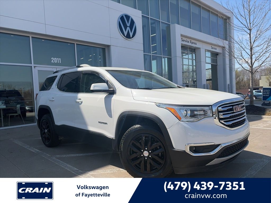 White Frost Tricoat 2019 GMC Acadia SLT-1 AWD SUV / Crossover Four-Wheel Drive 6-Speed Automatic