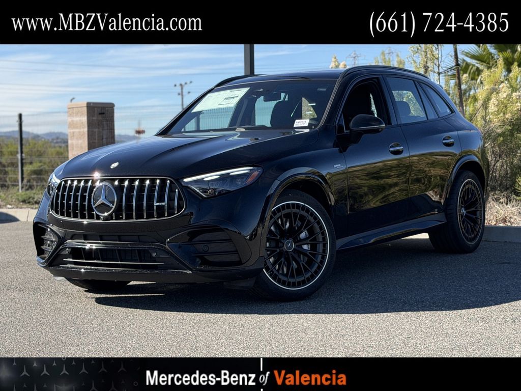 Obsidian Black 2026 Mercedes-Benz GLC SUV / Crossover All-Wheel Drive 9-Speed Automatic