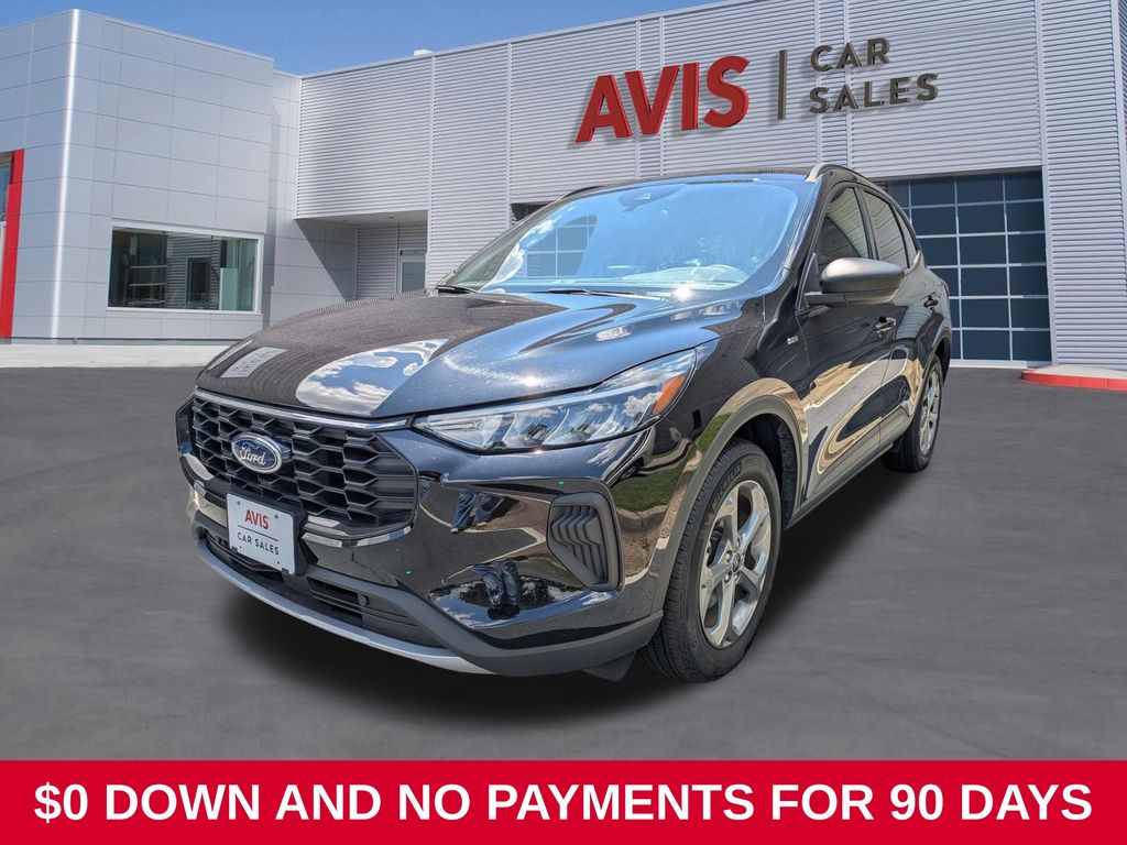 Black Metallic 2025 Ford Escape SUV / Crossover All-Wheel Drive 8-Speed Automatic